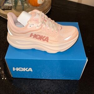 Hoka Blush Pink Running Shoes
